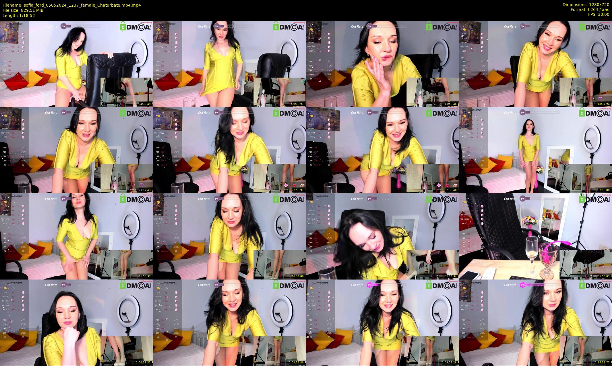 sofia_ford — clip Chaturbate Femmes, 79 minutes, 5 mai 2024